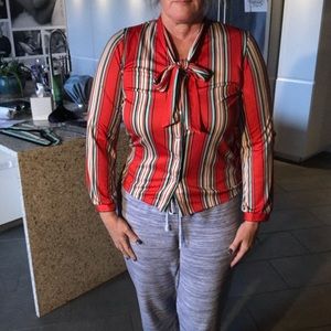 Vintage Groovy Blouse M